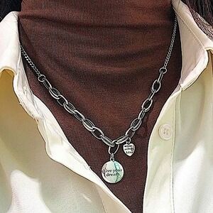 Sterling Silver Live Your Dream Minimalist Necklace